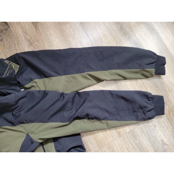 RLX Ralph Lauren Men's M Mid-Weight Winter Jacket Ski Zip Pockets Button Snap - Picture 7 of 12